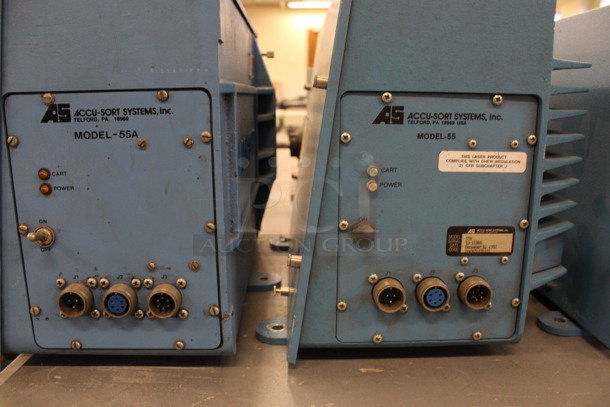 5 Accu-sort Sytems Model 55 Metal Laser Beam Barcode Scanners. 9x15.5x11.5 5 Times Your Bid! (Basement: Room 019) - Image 3 of 6