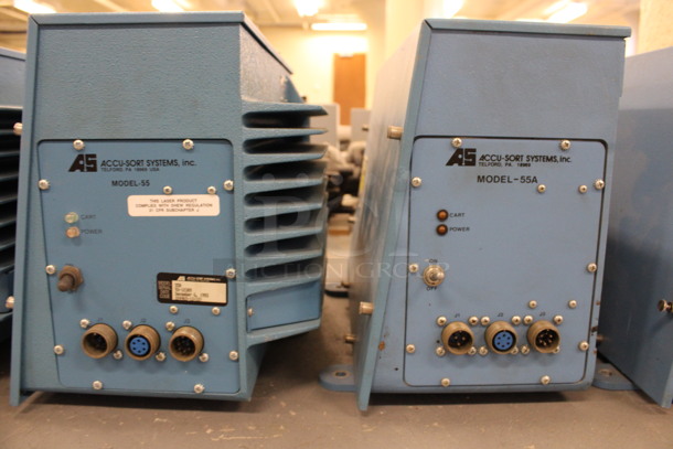 5 Accu-sort Sytems Model 55 Metal Laser Beam Barcode Scanners. 9x15.5x11.5 5 Times Your Bid! (Basement: Room 019) - Image 4 of 6