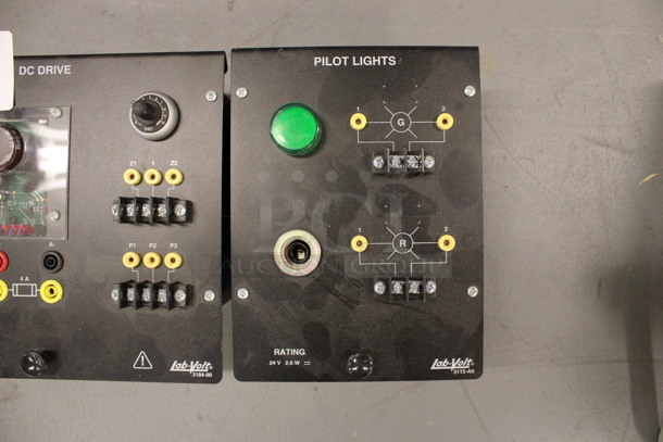 ALL ONE MONEY! Lot of 2 Lab-Volt Units; DC Drive and Pilot Lights. 9x8x3.5, 6x8x3.5. (Basement: Room 019) - Image 3 of 4