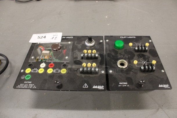 ALL ONE MONEY! Lot of 2 Lab-Volt Units; DC Drive and Pilot Lights. 9x8x3.5, 6x8x3.5. (Basement: Room 019) - Image 4 of 4
