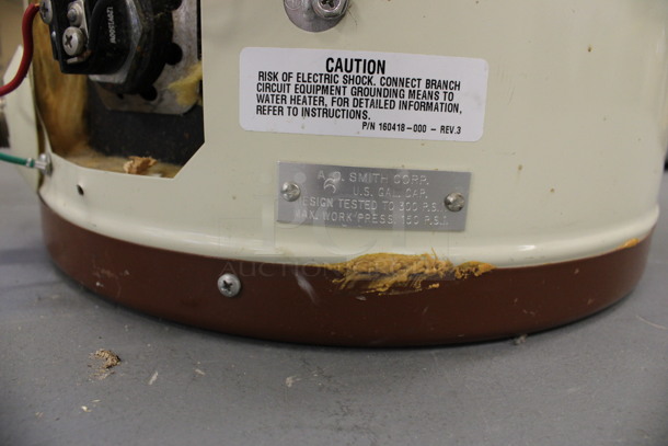 AO Smith Model ECJF Water Heater. 14x14x19. (Basement: Room 019) - Image 4 of 6