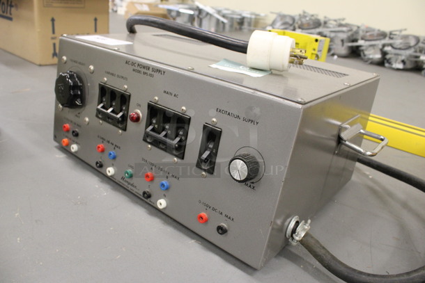 Hampden Model BPS-103 AC-DC Power Supply. 19x14x8.5. (Basement: Room 019) - Image 5 of 5