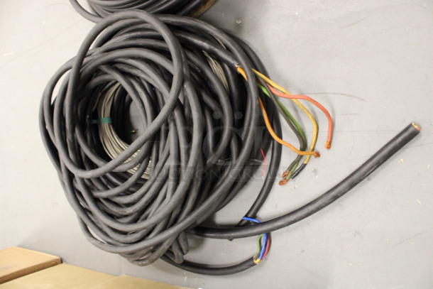 ALL ONE MONEY! Lot of Spools and Wires! Includes 18x18x16. (Basement: Room 019) - Image 2 of 3