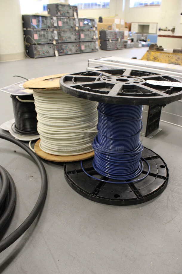 ALL ONE MONEY! Lot of 3 Spools of Wires! Includes 14x14x12. (Basement: Room 019) - Image 2 of 7