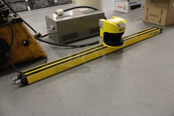 Sick S30A-XXXXCA Module w/ 2 Sick C4000 Light Curtains. Includes 54". (Basement: Room 019) - Image 1 of 8