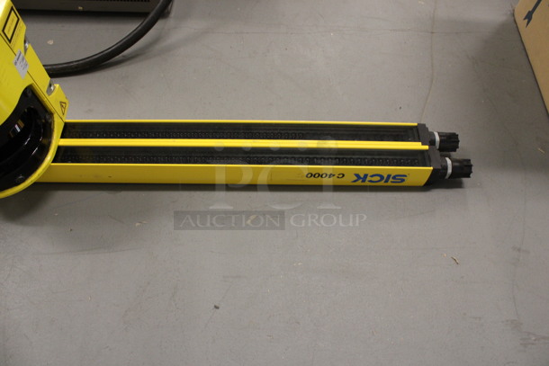 Sick S30A-XXXXCA Module w/ 2 Sick C4000 Light Curtains. Includes 54". (Basement: Room 019) - Image 3 of 8