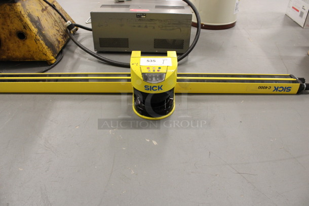 Sick S30A-XXXXCA Module w/ 2 Sick C4000 Light Curtains. Includes 54". (Basement: Room 019) - Image 8 of 8