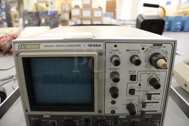 BK Precision 1535A 35 MHz Oscilloscope. 11x17x8. (Basement: Room 019) - Image 3 of 5