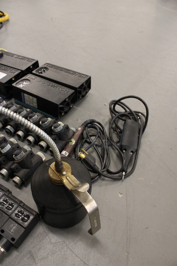 ALL ONE MONEY! Lot of Various Items Including Micro Switches! Includes 5.5x4.5x2. (Basement: Room 019) - Image 6 of 7