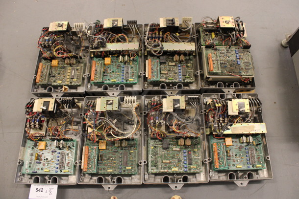 ALL ONE MONEY! Lot of 8 Reliance Electric Modules! 9.5x15x5.5. (Basement: Room 019) - Image 1 of 5