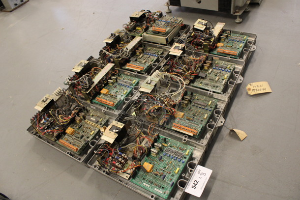ALL ONE MONEY! Lot of 8 Reliance Electric Modules! 9.5x15x5.5. (Basement: Room 019) - Image 2 of 5
