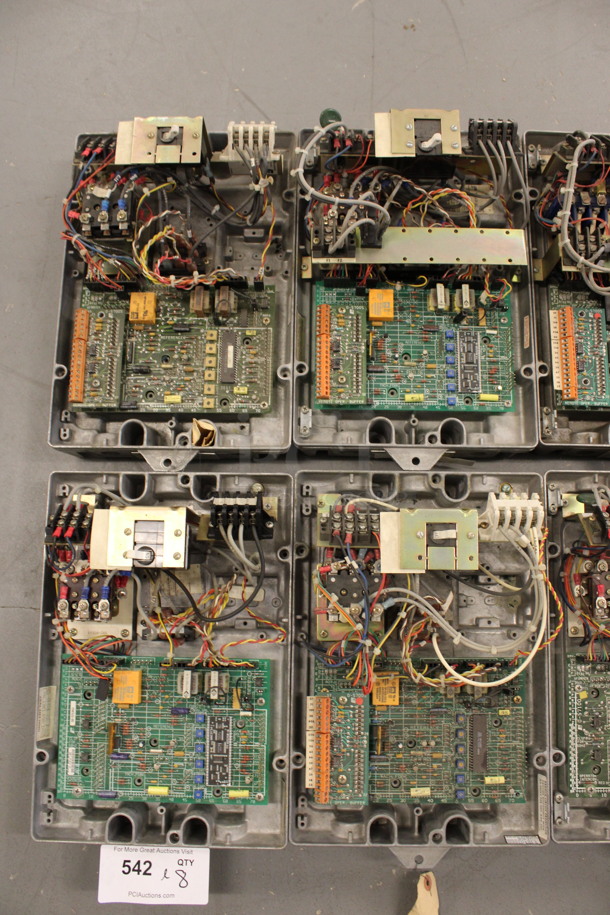 ALL ONE MONEY! Lot of 8 Reliance Electric Modules! 9.5x15x5.5. (Basement: Room 019) - Image 3 of 5
