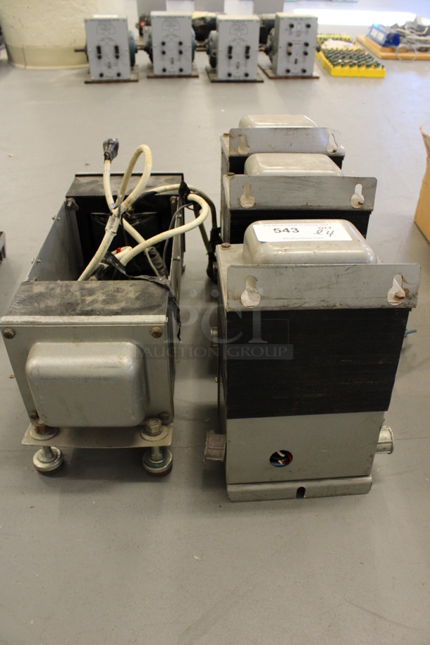 ALL ONE MONEY! Lot of 4 Items Including Dongan Transformers! 9.5x6.5x13, 7.5x21x9. (Basement: Room 019) - Image 2 of 7