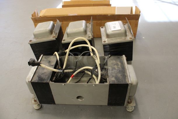 ALL ONE MONEY! Lot of 4 Items Including Dongan Transformers! 9.5x6.5x13, 7.5x21x9. (Basement: Room 019) - Image 5 of 7