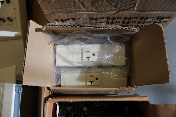 ALL ONE MONEY! Lot of 6 Boxes of Various Items Including Outlets! (Basement: Room 019) - Image 4 of 5