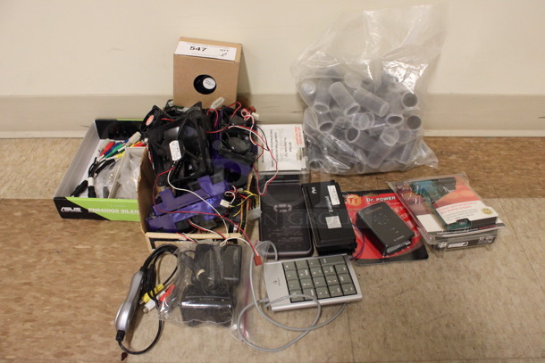 ALL ONE MONEY! Lot of Various Items Including Keypad and Dr Power Thermalteke! (Room 108)