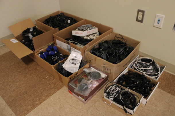 ALL ONE MONEY! Lot of 10 Boxes of Various Wires! (Room 108) - Image 6 of 6