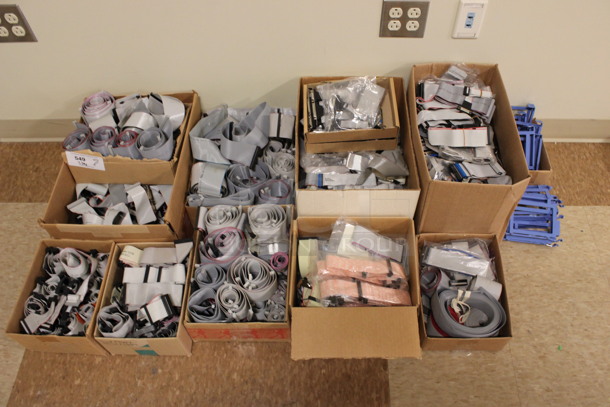 ALL ONE MONEY! Lot of 11 Boxes of Various Electronic Ribbons! (Room 108)