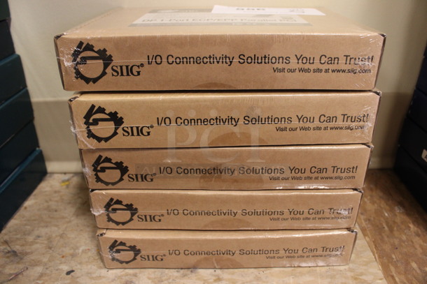 5 BRAND NEW IN BOX! SIIG DP 1-Port ECP/EPP Parallel PCI. 5 Times Your Bid! (Room 108) - Image 3 of 3