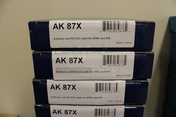 13 IN ORIGINAL BOX! BK Precision AK 87X Software RS-232 Cables. 13 Times Your Bid! (Room 108) - Image 5 of 6