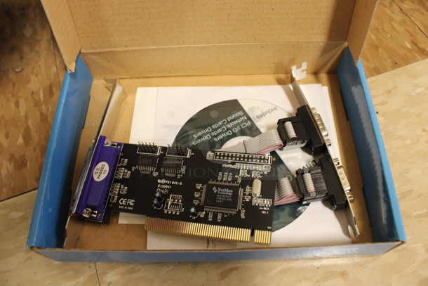 13 IN ORIGINAL BOX! High Performance PCI I/O Controllers. 13 Times Your Bid! (Room 108)