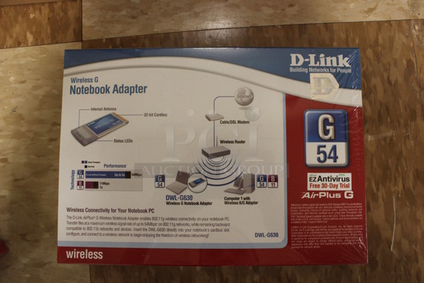 10 BRAND NEW IN BOX! D-Link Wireless G Notebook Adapters. 10 Times Your Bid! (Room 108) - Image 3 of 3