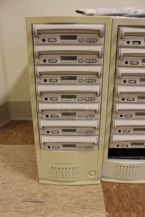 3 Towers w/ 7 NEC MultiSpin 6X Units In Each. 7x17x17. 3 Times Your Bid! (Room 108) - Image 2 of 5