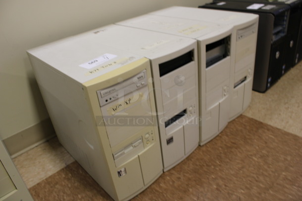 4 Various Computer Towers. 7.5x19x17. 4 Times Your Bid! (Room 108) - Image 4 of 4