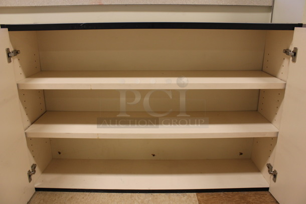 Gray Counter w/ 2 Doors. 47.5x14x31. (Room 108) - Image 4 of 4