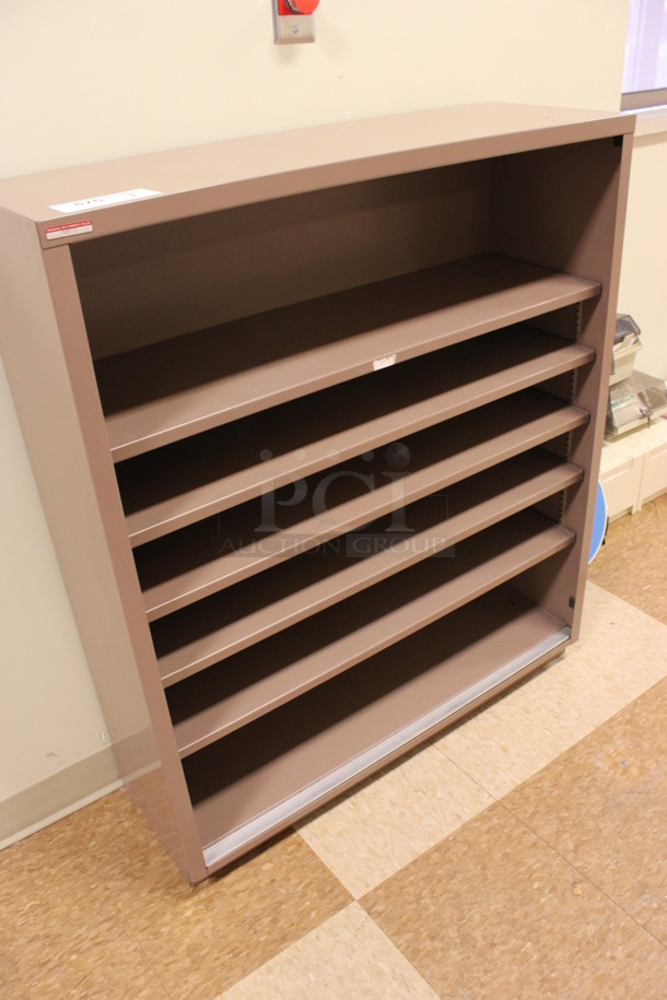 Brown Metal Shelving Unit. 34.5x12x41. (Room 108) - Image 2 of 3