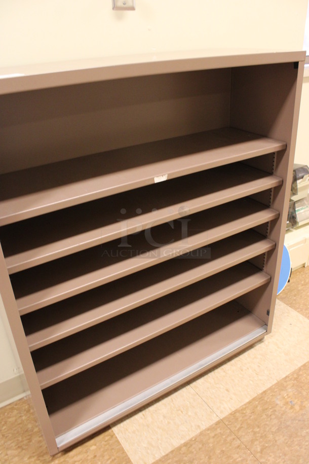 Brown Metal Shelving Unit. 34.5x12x41. (Room 108) - Image 3 of 3