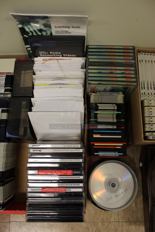ALL ONE MONEY! Lot of Various Items Including Floppy Disks and CDs! (Room 108) - Image 5 of 9