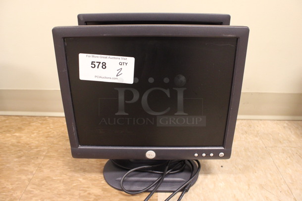2 Dell Model E152FPc 15" Computer Monitors. 2 Times Your Bid! (Room 108) - Image 1 of 6