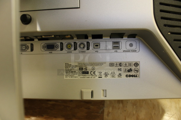 4 Various Computer Monitors; Acer Model P208M-C, Dell Model 2007FPc, Acer Model H233H and HP TouchSmart 320. 20", 23". 4 Times Your Bid! (Room 108) - Image 4 of 8