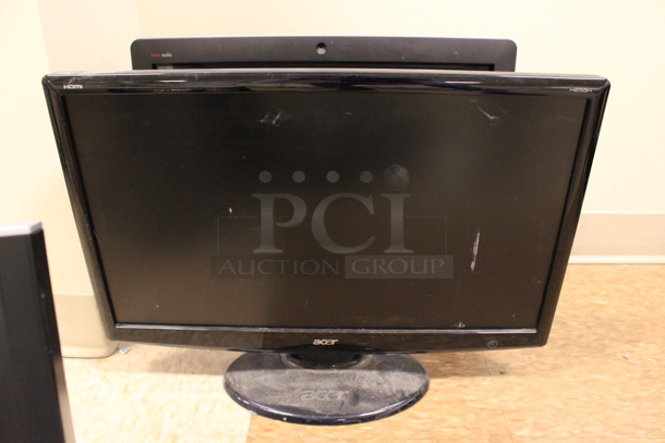 4 Various Computer Monitors; Acer Model P208M-C, Dell Model 2007FPc, Acer Model H233H and HP TouchSmart 320. 20", 23". 4 Times Your Bid! (Room 108) - Image 5 of 8