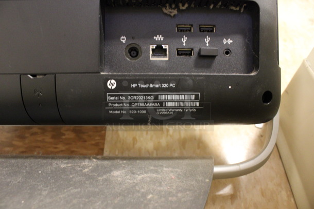 4 Various Computer Monitors; Acer Model P208M-C, Dell Model 2007FPc, Acer Model H233H and HP TouchSmart 320. 20", 23". 4 Times Your Bid! (Room 108) - Image 8 of 8