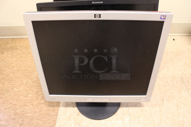 4 Various Computer Monitors; Sony Model SDM-M51D, HP Model L1906, Lenovo and ViewSonic Model VA130wm. 15", 19", 22". 4 Times Your Bid! (Room 108) - Image 4 of 9