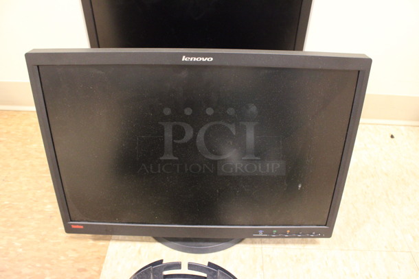 4 Various Computer Monitors; Sony Model SDM-M51D, HP Model L1906, Lenovo and ViewSonic Model VA130wm. 15", 19", 22". 4 Times Your Bid! (Room 108) - Image 6 of 9