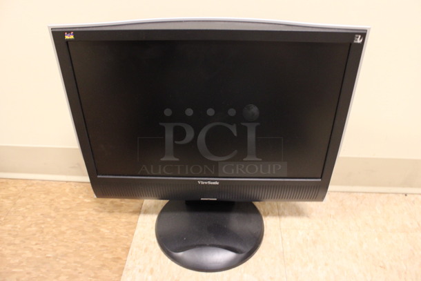 4 Various Computer Monitors; Sony Model SDM-M51D, HP Model L1906, Lenovo and ViewSonic Model VA130wm. 15", 19", 22". 4 Times Your Bid! (Room 108) - Image 8 of 9