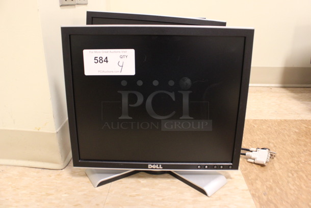 4 Dell Model 1707FPt Computer Monitors. 19". 4 Times Your Bid! (Room 108) - Image 2 of 5