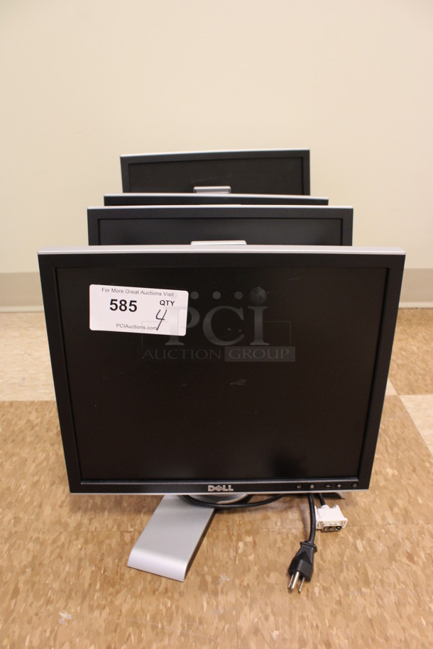 4 Dell Model 1707FPt Computer Monitors. 19". 4 Times Your Bid! (Room 108) - Image 1 of 5