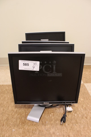 4 Dell Model 1707FPt Computer Monitors. 19". 4 Times Your Bid! (Room 108)