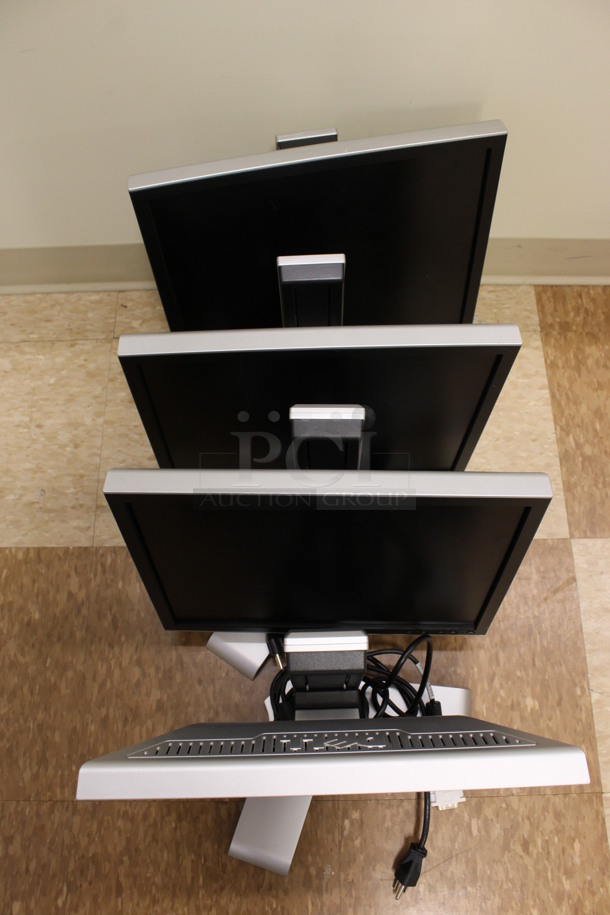 4 Dell Model 1707FPt Computer Monitors. 19". 4 Times Your Bid! (Room 108) - Image 4 of 5