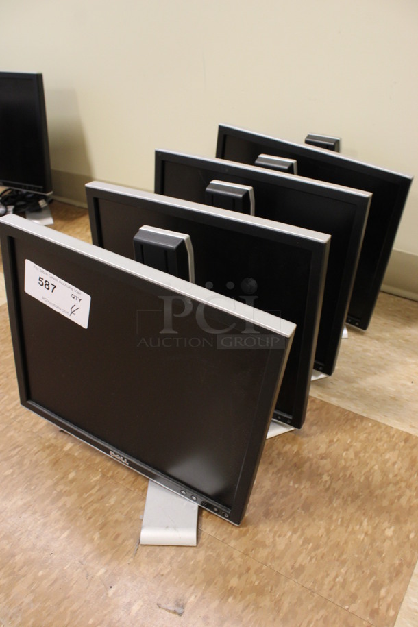 4 Dell Model 1707FPt Computer Monitors. 19". 4 Times Your Bid! (Room 108) - Image 4 of 4
