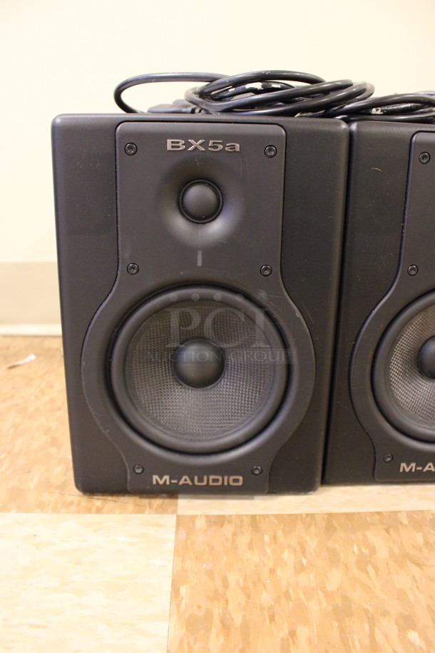 2 M-Audio Model BX5a Studiophile Speakers. 7x8x10. 2 Times Your Bid! (Room 108) - Image 2 of 6