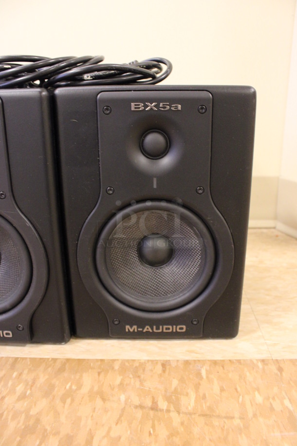 2 M-Audio Model BX5a Studiophile Speakers. 7x8x10. 2 Times Your Bid! (Room 108) - Image 3 of 6