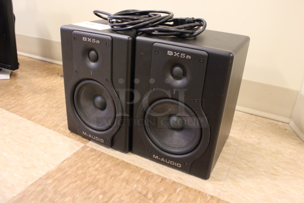 2 M-Audio Model BX5a Studiophile Speakers. 7x8x10. 2 Times Your Bid! (Room 108) - Image 4 of 6