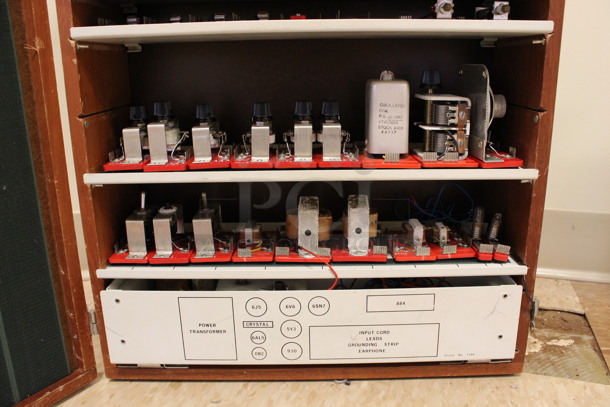 Lab-Volt SES 505 Cabinet w/ Power Transformer. 16x6.5x19. (Room 108) - Image 3 of 5