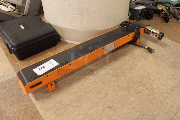 Eshed Robotec Model Conveyor Metal Robot Conveyor. 32x9x4.5. (Room 108)
