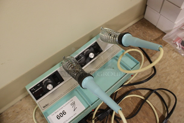 2 Weller Model EC2000 Metal Electronic Control Soldering Stations. 6x10x10. 2 Times Your Bid! (Room 108) - Image 4 of 6